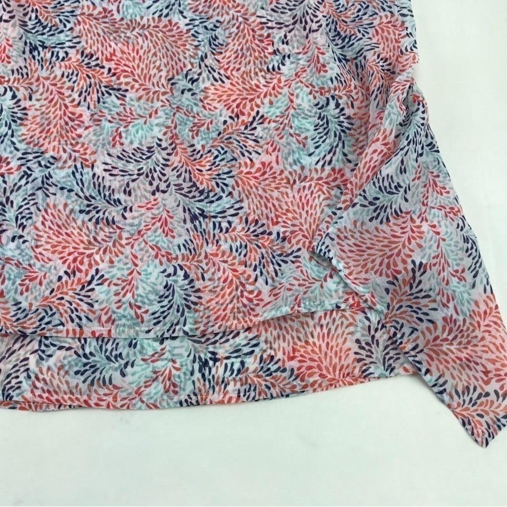 Fever Pink and Blue Sleeveless Relaxed Tank Top - Picture 4 of 7